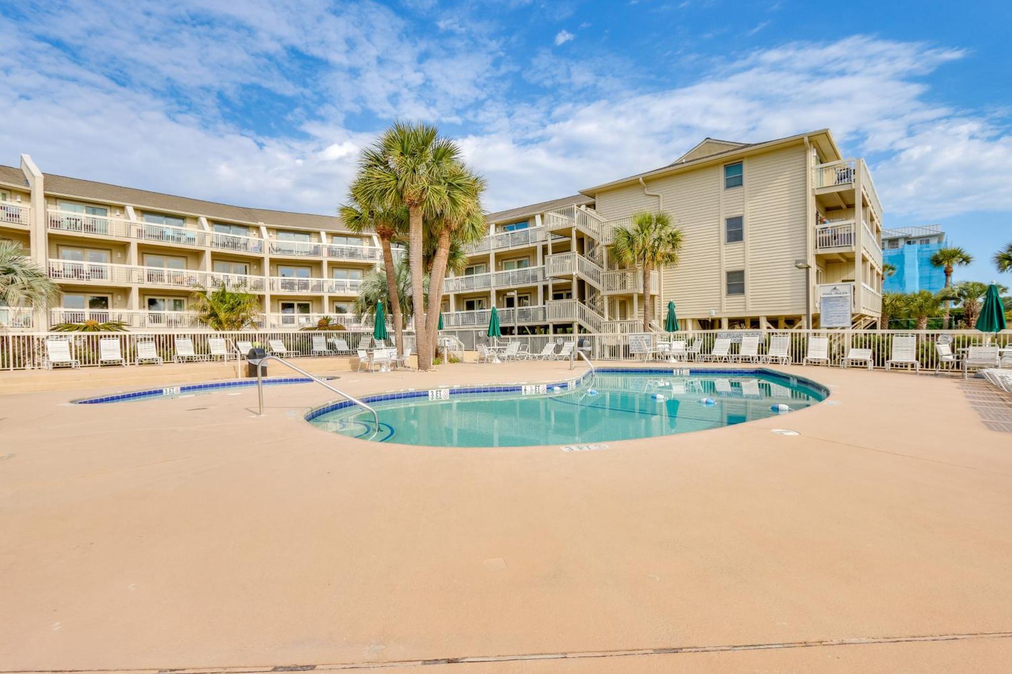 Вилла Breakers Oceanfront Getaway With Amazing View And Pool Хилтон-Хед-Айленд Экстерьер фото