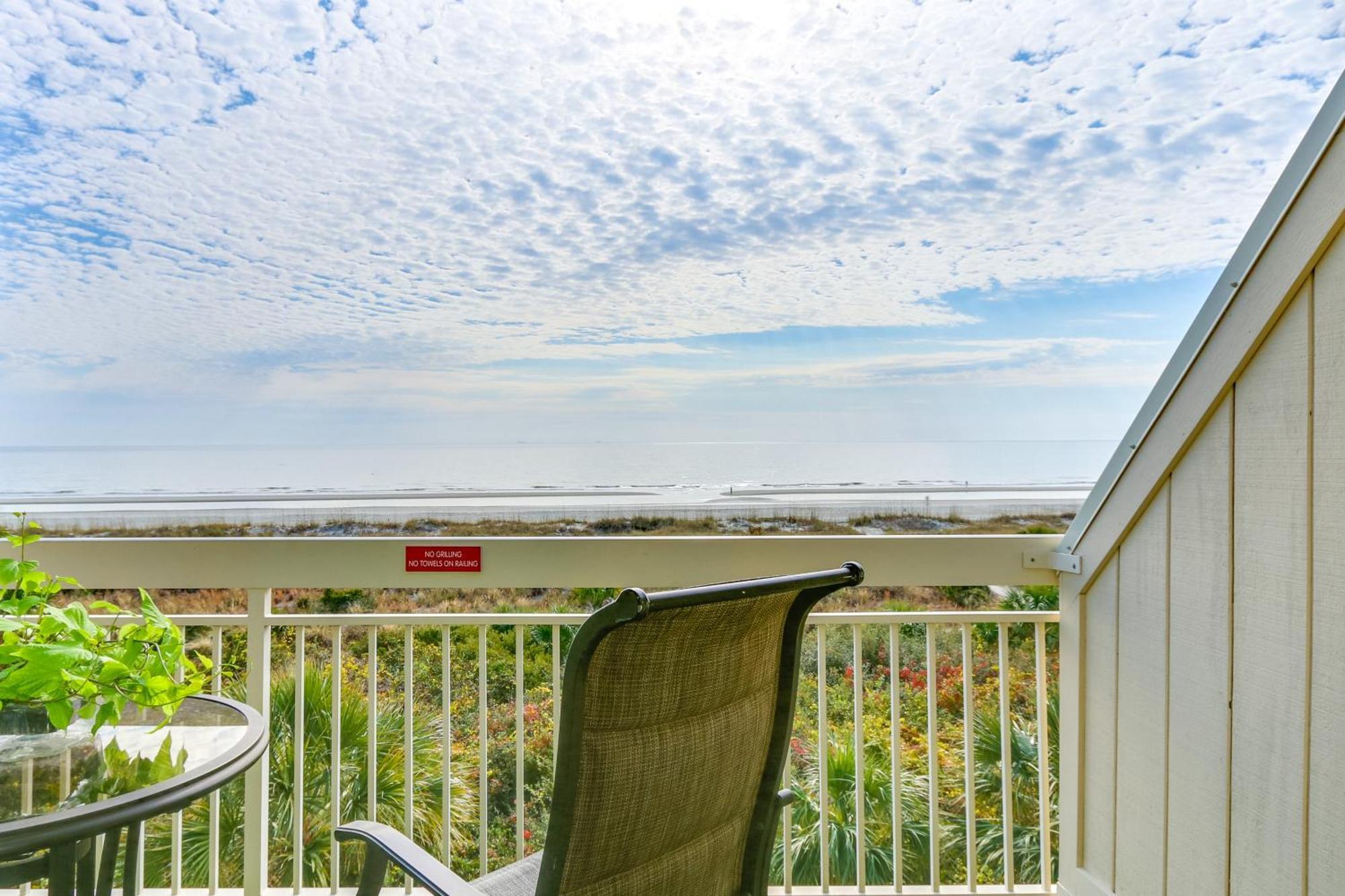 Вилла Breakers Oceanfront Getaway With Amazing View And Pool Хилтон-Хед-Айленд Экстерьер фото