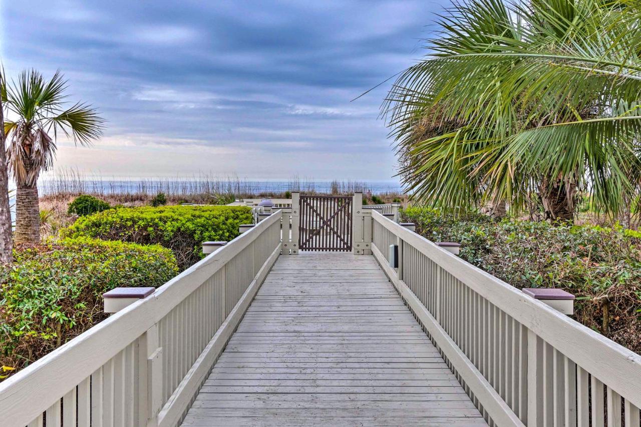 Вилла Breakers Oceanfront Getaway With Amazing View And Pool Хилтон-Хед-Айленд Экстерьер фото